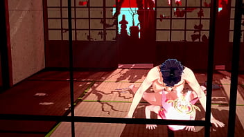 Genshin Imapact - Yae Miko x Zhongli Hard Sex Full [Uncensored 3D Hentai]